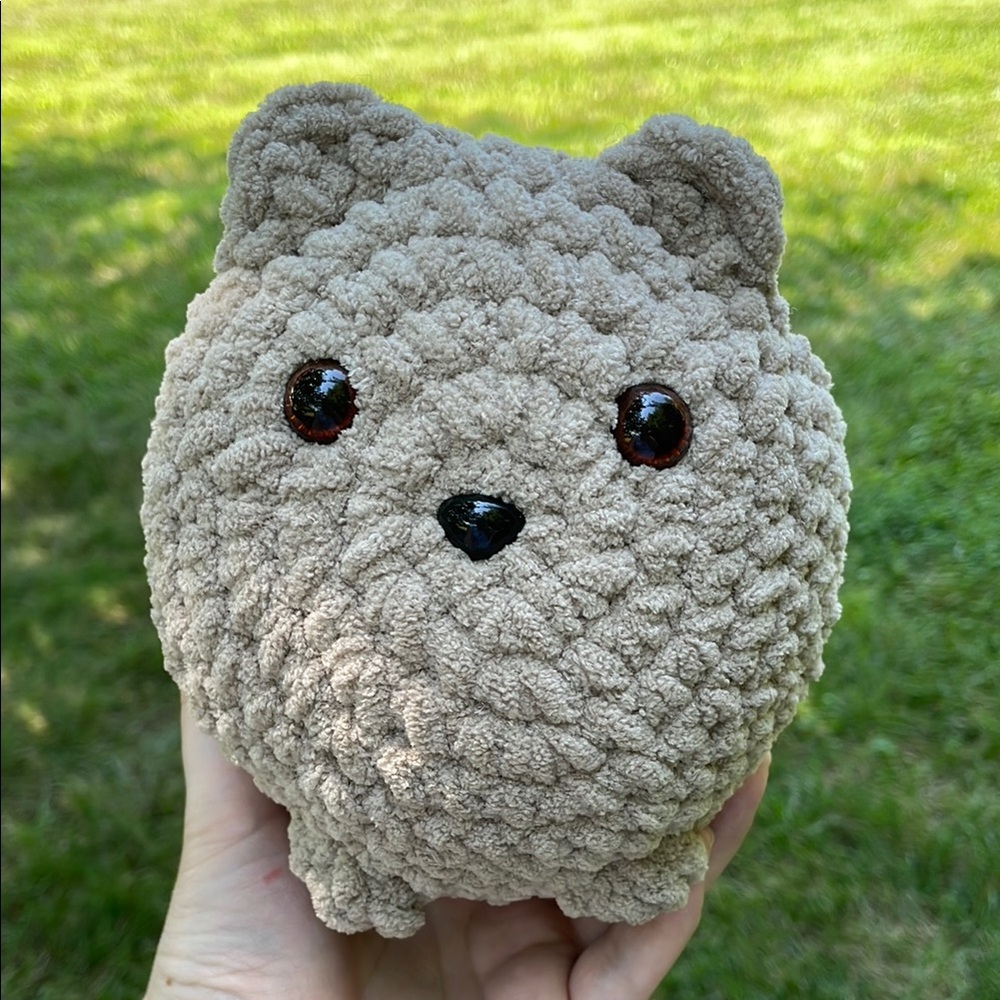 Amigurumi Loaf Cat Plushie